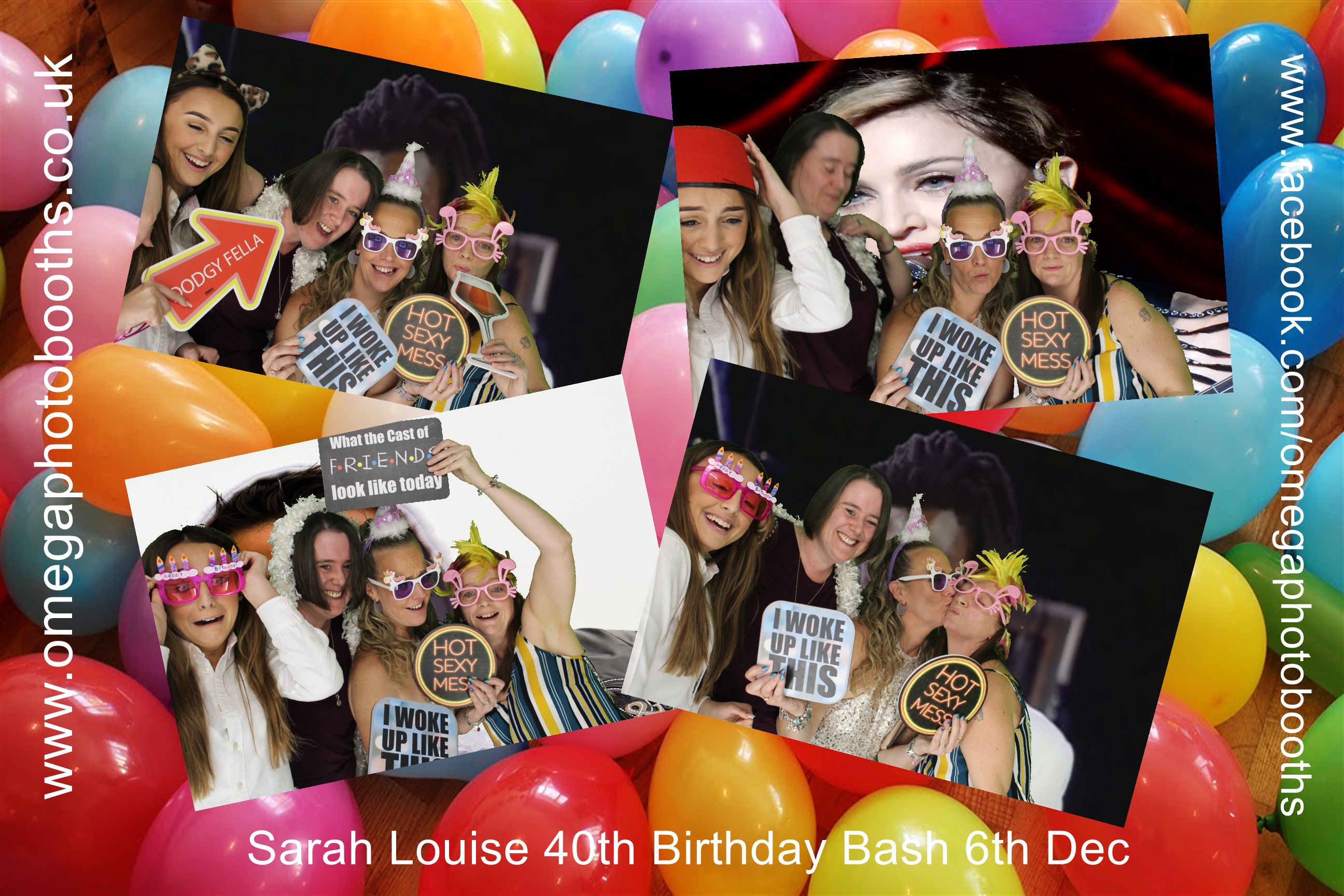 Sarah Louise 40th  | View more photos from the event at gallery.omegaphotobooths.co.uk/u/Omega-Photobooths/Sarah-Louise-40th